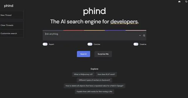 Phind AI